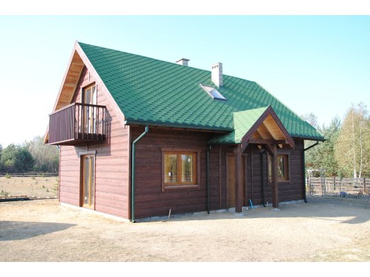 Dom letniskowy Jawor 6 x 8m 69,17m2