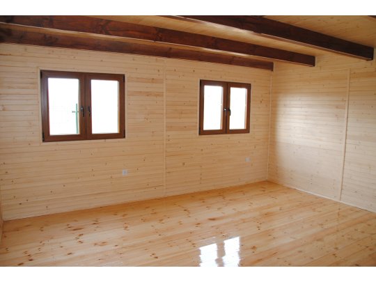 Dom letniskowy Góral 5x7m + 2m taras 35,45m2