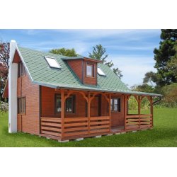 Dom letniskowy Harnaś 5x7m + 2m taras  39,23m2