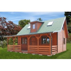 Dom letniskowy Harnaś 5x7m + 2m taras  39,23m2