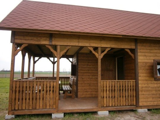 Domek letniskowy Brzoza 4 4x9m 26,66m2