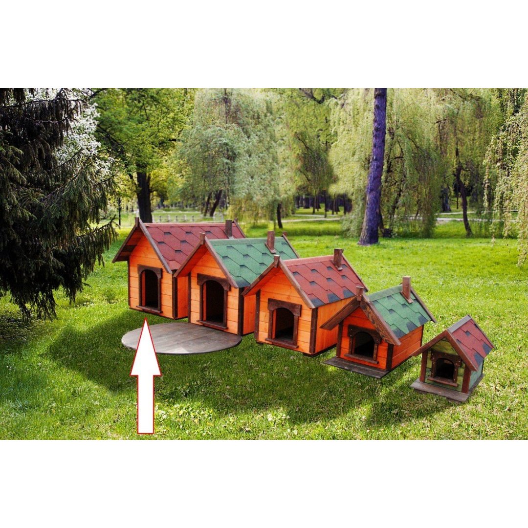 Casetta Per Cane Hobbydog R1 Con Fiori | XS, 38x32 Cm, Tetto Rimovibile, Lavabile A 30°, In Tessuto Codura Resistente