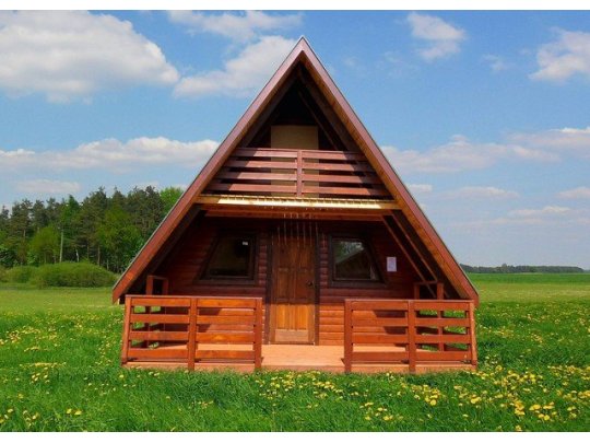 Domek letniskowy Juhas 5x7m + 2,5m taras 34,87m2