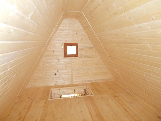 Domek letniskowy Juhas 5x7m + 2,5m taras 34,87m2