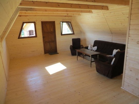 Domek letniskowy Juhas 5x7m + 2,5m taras 34,87m2