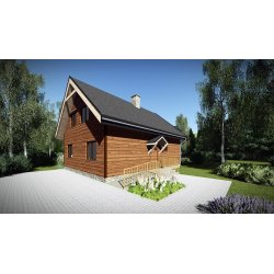 All-year house Jałowiec