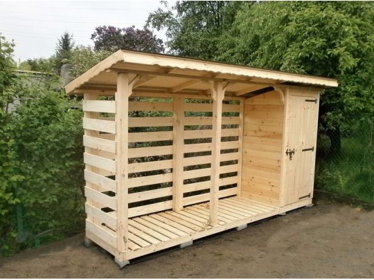 Brennholzschuppen D2