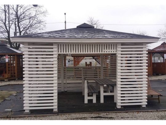 P10b rectangular arbor