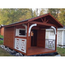 Domek narzędziowy N5a 3x3m + taras 3x2m 9m2