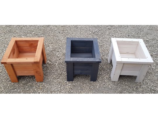 Kleiner quadratischer Topf