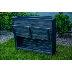 Donica prostokątna 2w1 33x79cm