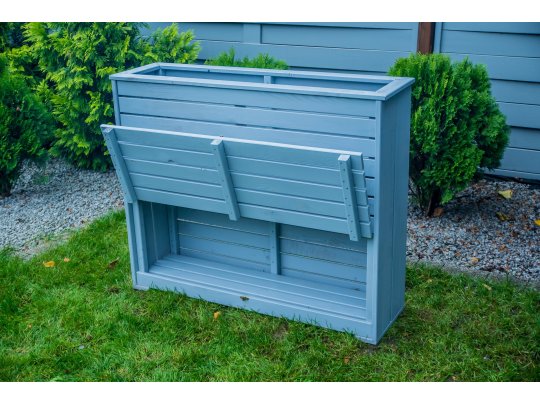 Donica prostokątna 2w1 33x79cm