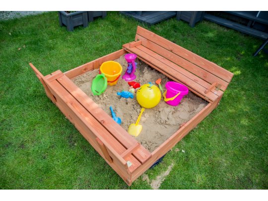 Geschlossene Sandkasten
