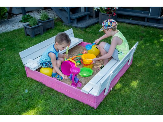 Geschlossene Sandkasten