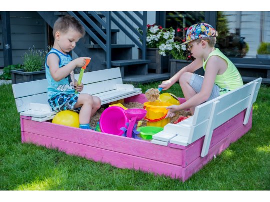 Geschlossene Sandkasten