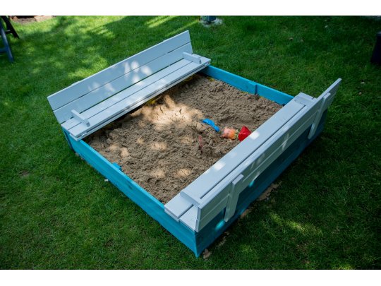 Geschlossene Sandkasten