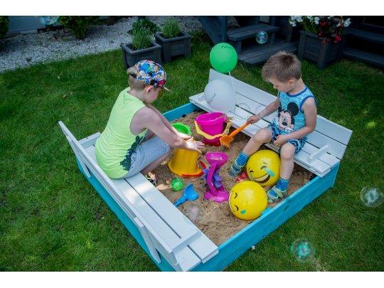 Geschlossene Sandkasten