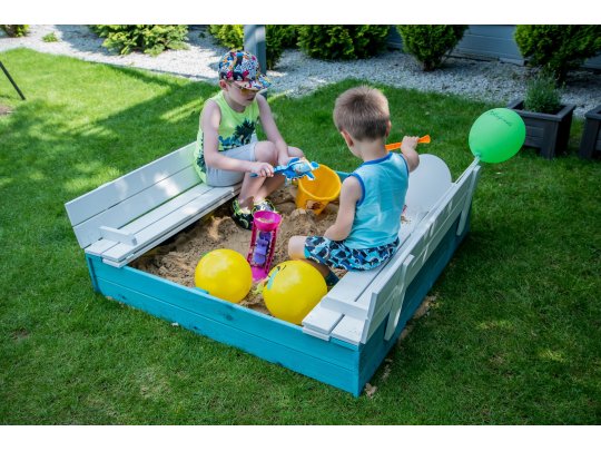 Geschlossene Sandkasten