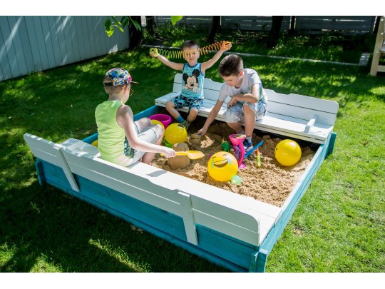 Geschlossene Sandkasten