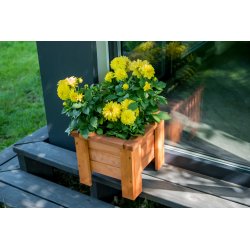 Kleiner quadratischer Topf