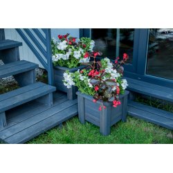 Kleiner quadratischer Topf