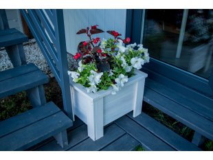 Kleiner quadratischer Topf