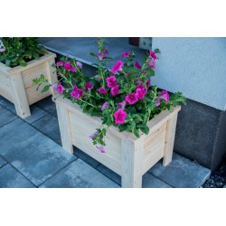 Kleiner quadratischer Topf