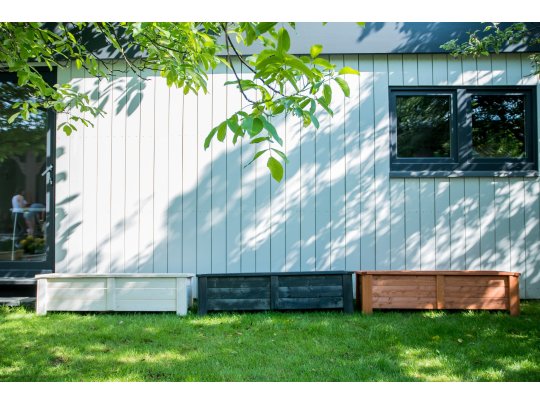 Kleiner quadratischer Topf