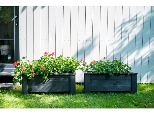 Kleiner quadratischer Topf