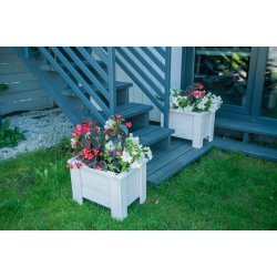 Kleiner quadratischer Topf