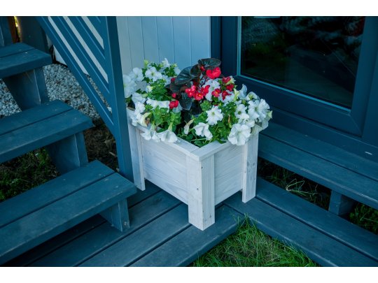 Kleiner quadratischer Topf