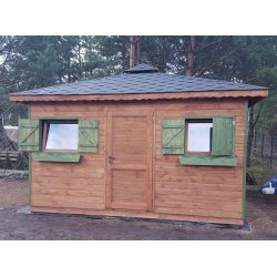 Domek narzędziowy N4 4x4m 16m2