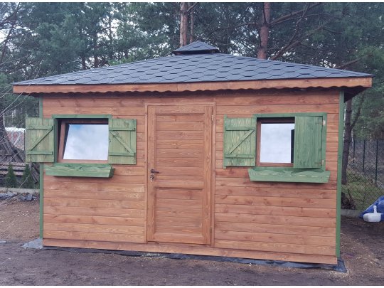 Domek narzędziowy N4 4x4m 16m2