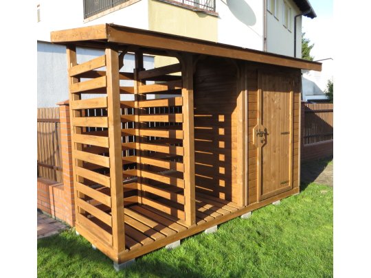 Brennholzschuppen D2