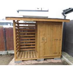 Brennholzschuppen D2