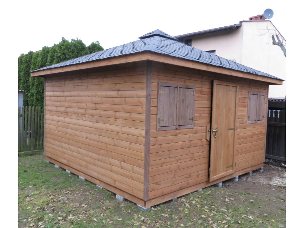 Domek narzędziowy N4 4x4m 16m2