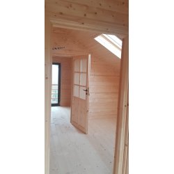 Dom drewniany Limba 5x7m 54,31m2