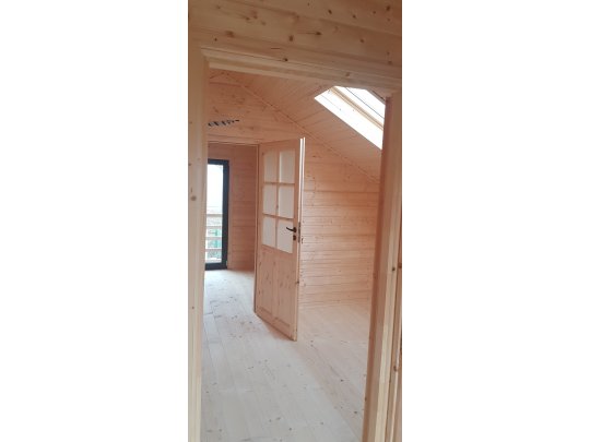 Dom drewniany Limba 5x7m 54,31m2