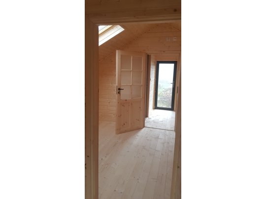 Dom drewniany Limba 5x7m 54,31m2