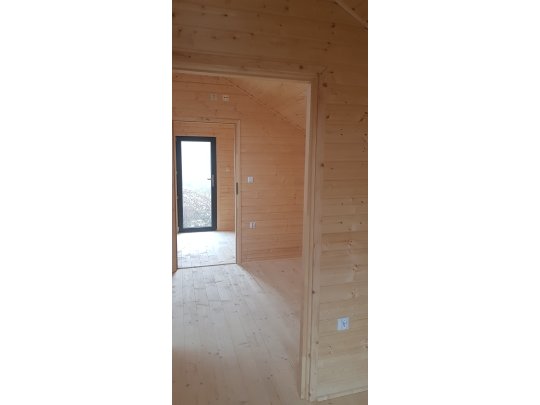 Dom drewniany Limba 5x7m 54,31m2