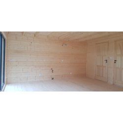 Dom drewniany Limba 5x7m 54,31m2