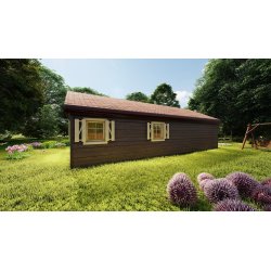 Dom drewniany Szafirek 5x11m 38,05m2