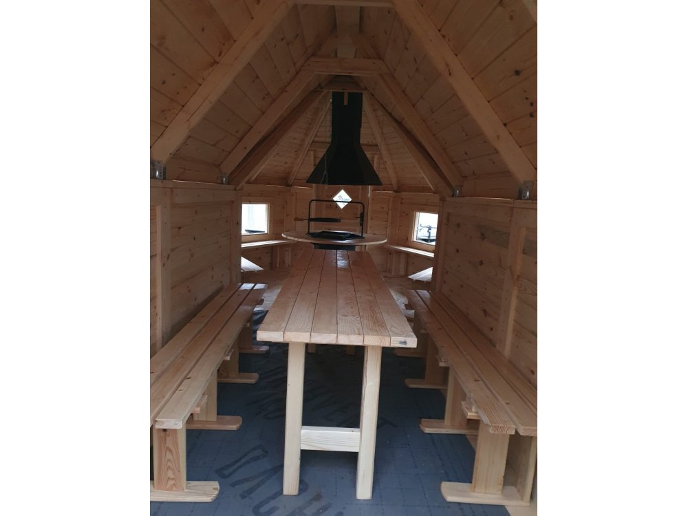 Sechseckige Laube S7a