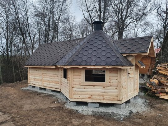 Sechseckige Laube S7a