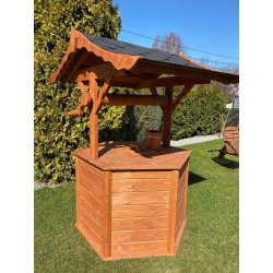 Studnia z gontem do samodzielnego montażu na krąg 100cm