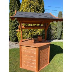 Kleiner achteckiger Blumentopf