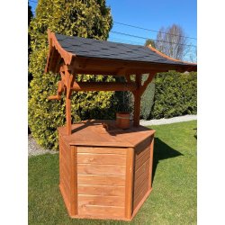 Studnia z gontem do samodzielnego montażu na krąg 100cm