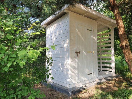 Brennholzschuppen D2