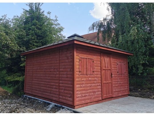 Domek narzędziowy N4 4x4m 16m2