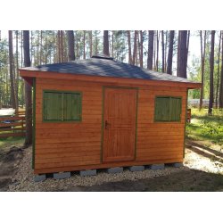 Domek narzędziowy N4 4x4m 16m2